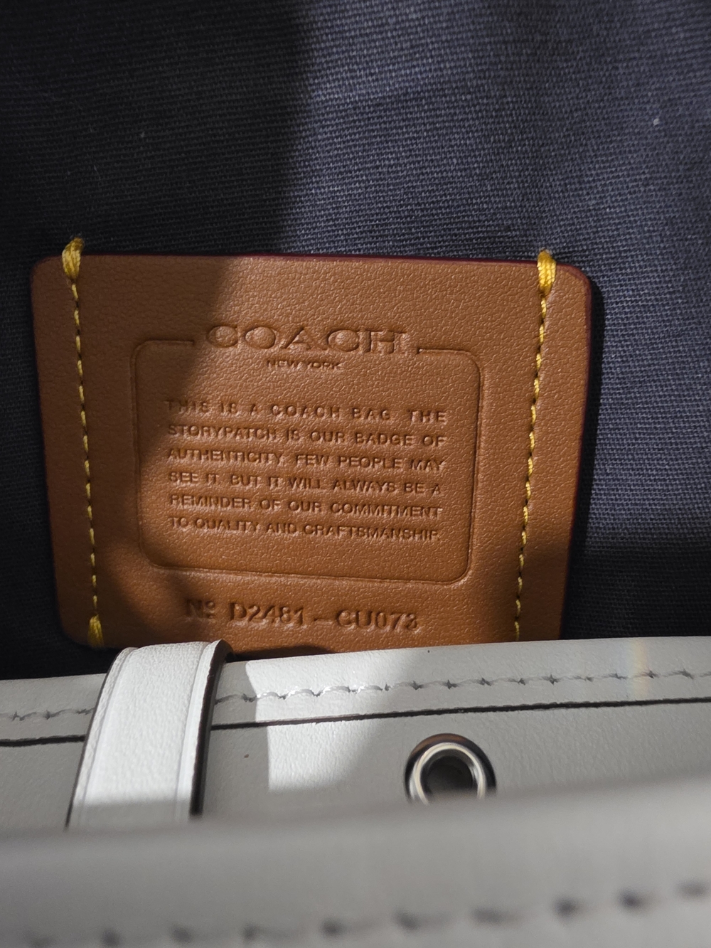 Coach Soft Tabby Blue Tie-Dye - Picture 3 of 9